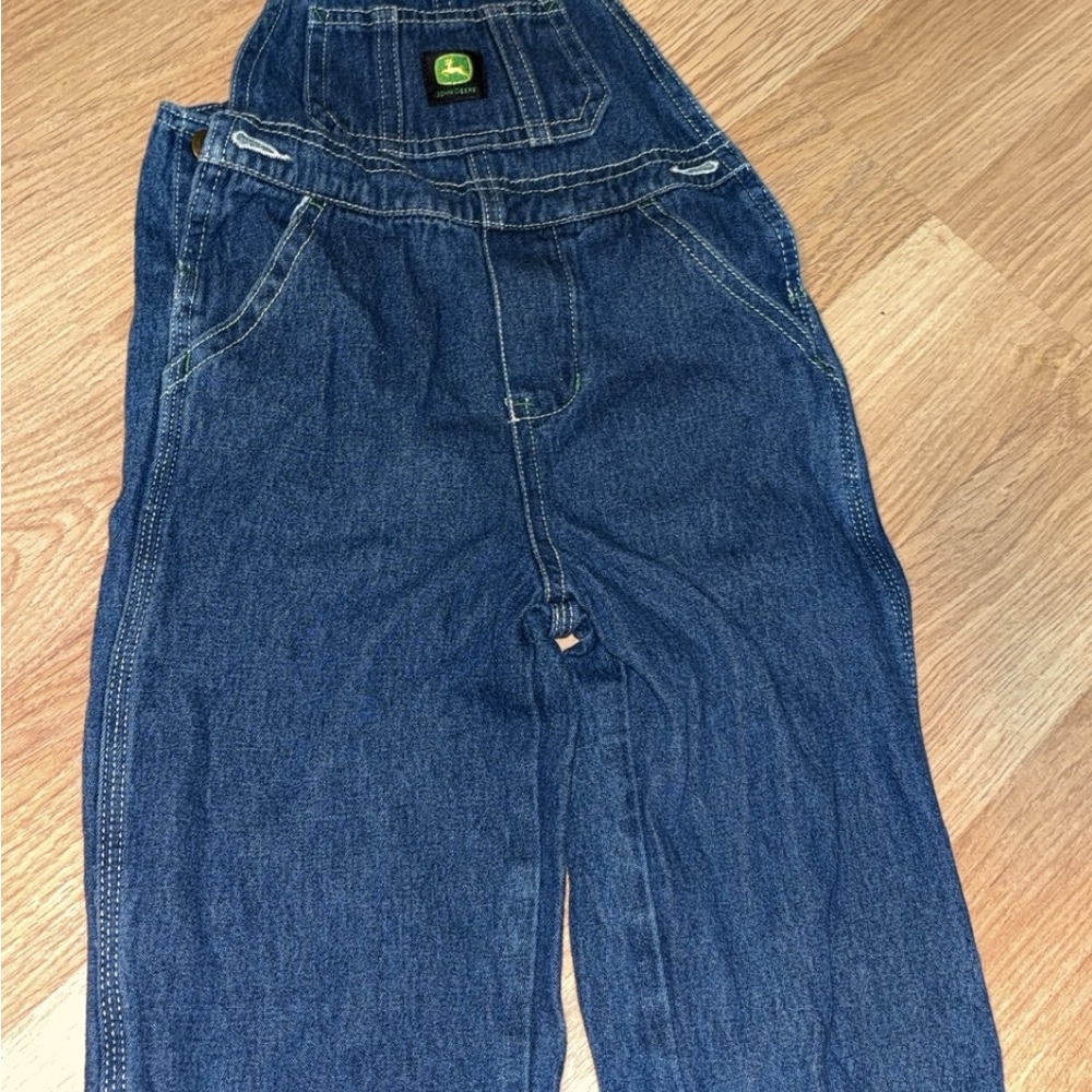 John Deere Blue Denim Overalls